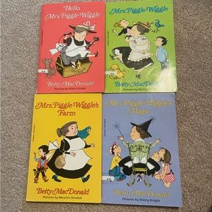 Mrs. Piggle-Wiggle Book Set 4 Books Gently Used